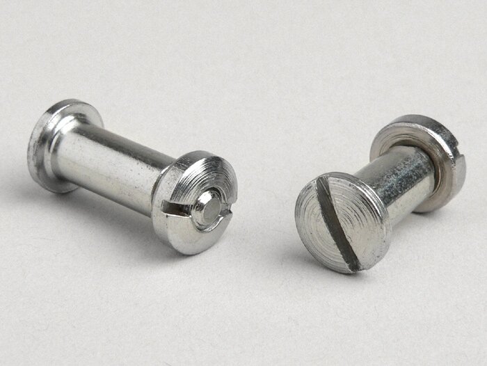 Remhendel schroef + koppelingshendel schroef (set) -OEM KWALITEIT- Vespa Wideframe V98, 125 V1T-V15T, V30-33T, U model