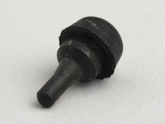 Rubber buffer side panel -VESPA- V50, V90, SS50, SS90, PV125, ET3 - height 6mm (Installation position: top/centre)