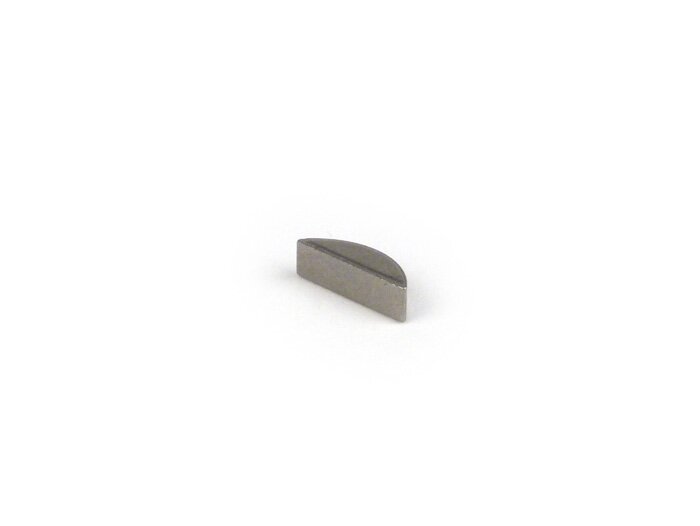Baji setengah bulan (kunci Woodruff) -DIN 6888- 3x3mm (digunakan untuk Vespa V50, V90, SS50, SS90, PV125, ET3, PK S, PK XL)