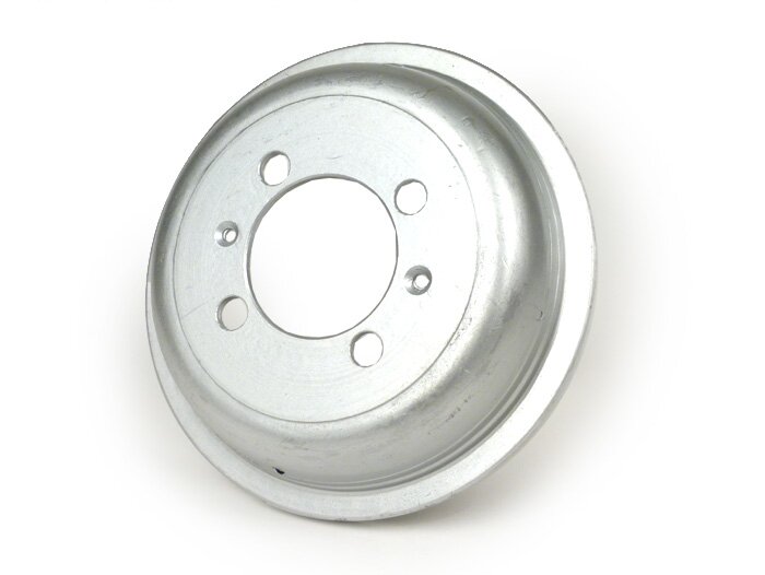 Tromol rem belakang 8 inci -FA ITALIA- Vespa Wideframe V1-15, V30-33, VU, VM, VN, VL, VB, VBA, VBB, VNA, VNB, ACMA, Hoffmann