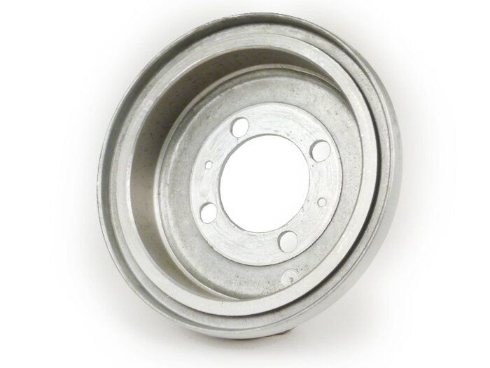Tromol rem belakang 8 inci -FA ITALIA- Vespa Wideframe V1-15, V30-33, VU, VM, VN, VL, VB, VBA, VBB, VNA, VNB, ACMA, Hoffmann