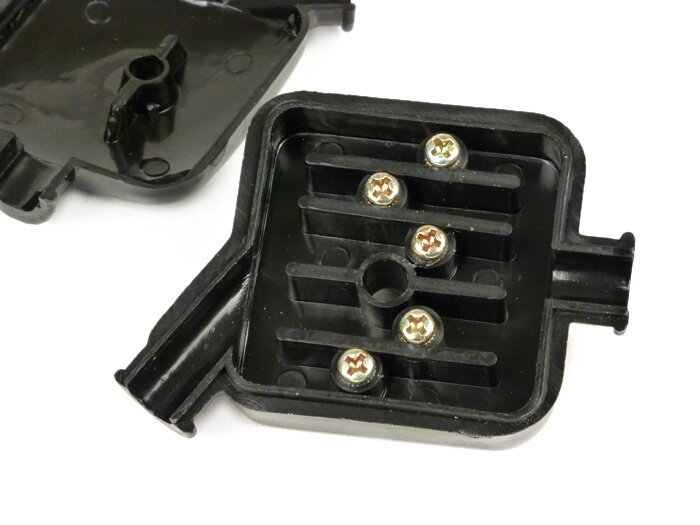 Junction box engine -SCOOTER-CENTER- Vespa V50, 50N, 50L, 50R, 50S, 50SR, 50SS, V90, 90 Racer, SS90, V90, V100, PV125 - screw type terminals