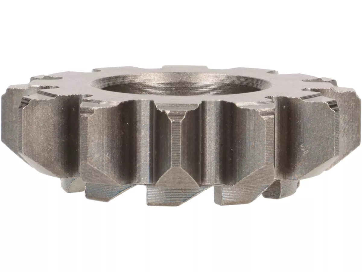 Piñón Kickstarter -OEM QUALITY- Vespa V50, V90, SS50, SS90, PV125, ET3, PK S, PK XL - dientes 12/10, Ø=20.5mm