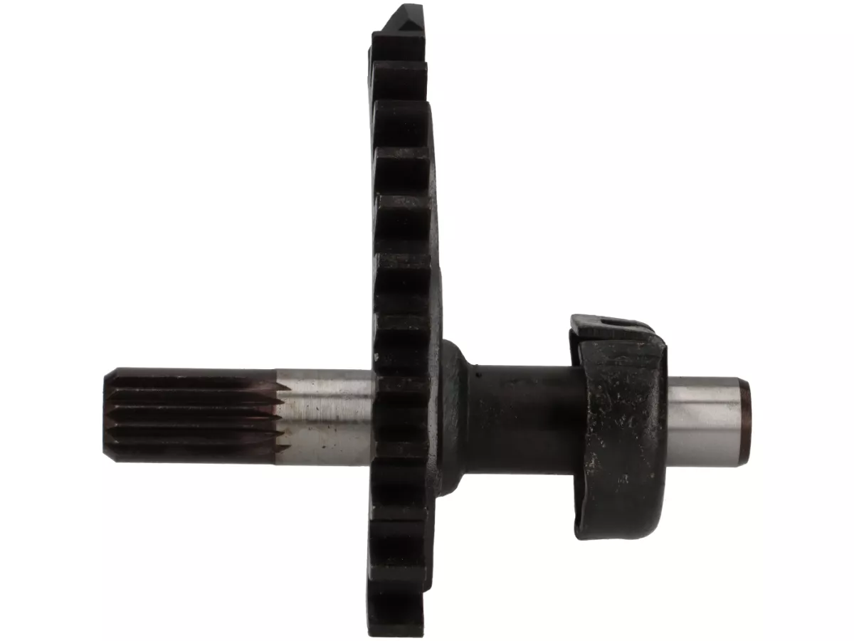 Kickstarteraxel -OEM KVALITET- Vespa V50, V90, SS50, SS90, PV125, ET3, PK50, PK80, PK125 S, PK50, PK80, PK125 XL - 12 tänder
