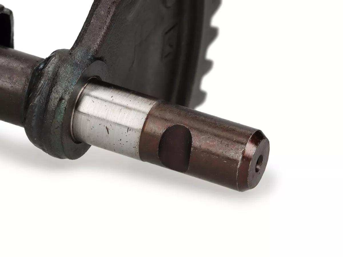 Kickstarteraxel -OEM KVALITET- Vespa V50, V90, SS50, SS90, PV125, ET3, PK50, PK80, PK125 S, PK50, PK80, PK125 XL - 12 tänder