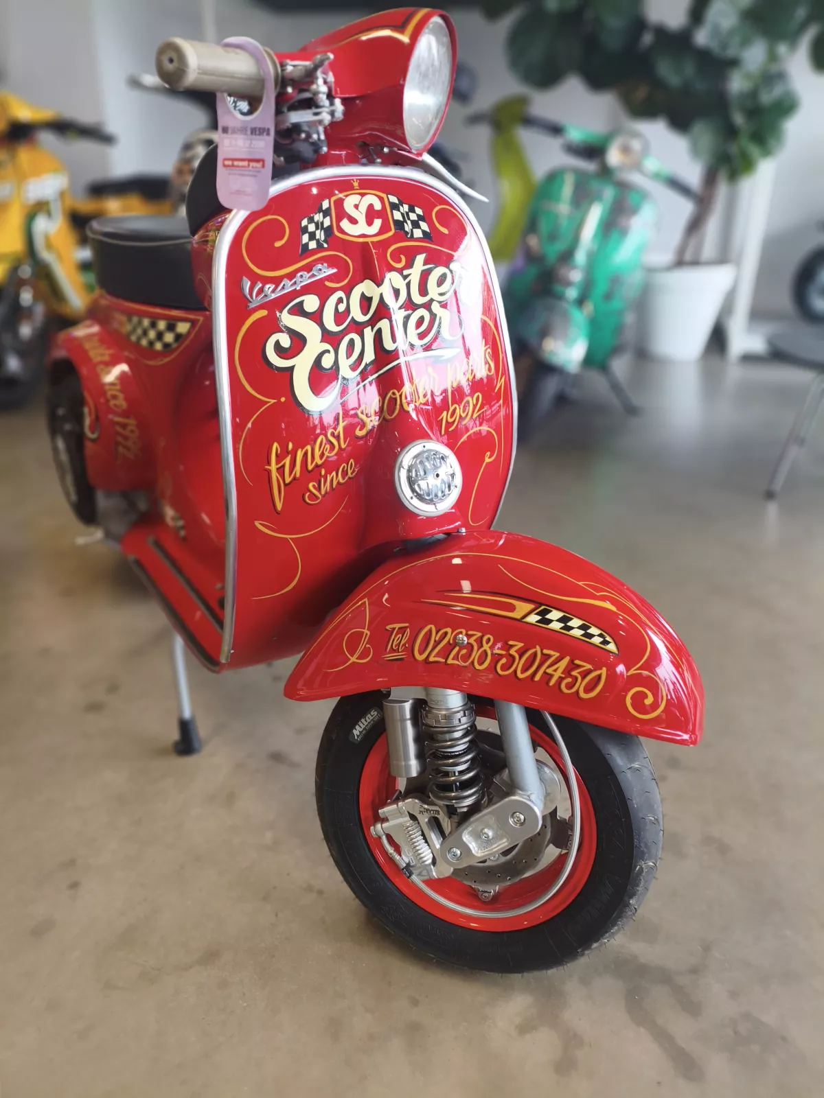 Garpu - Tabung kemudi - Tabung kemudi -CIF- Vespa V50, ET3, PV125