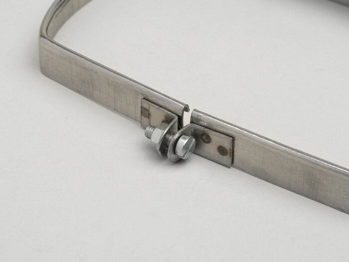 Headlight rim -OEM QUALITY rectangular- V50 Special - chrome