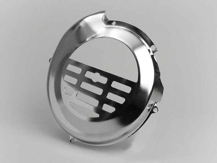 Cache turbine -QUALITÉ OEM- Vespa PK50 S/XL, PK80 S/XL, PK125 S/XL - chromé