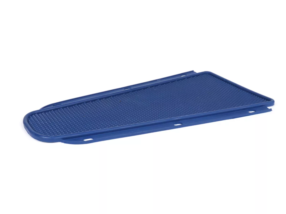 Tapis poutre central -IMPORT- Vespa V50, PV125, ET3 - bleu