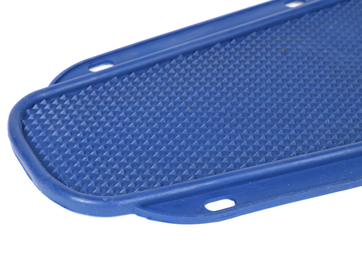 Tapis poutre central -IMPORT- Vespa V50, PV125, ET3 - bleu