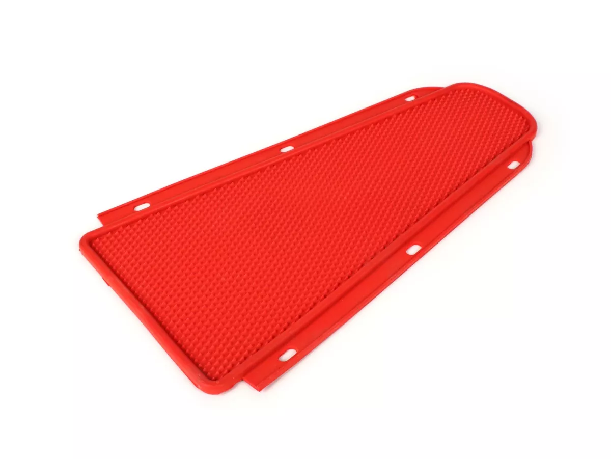 Tapis poutre central -IMPORT- Vespa V50, PV125, ET3 - rouge