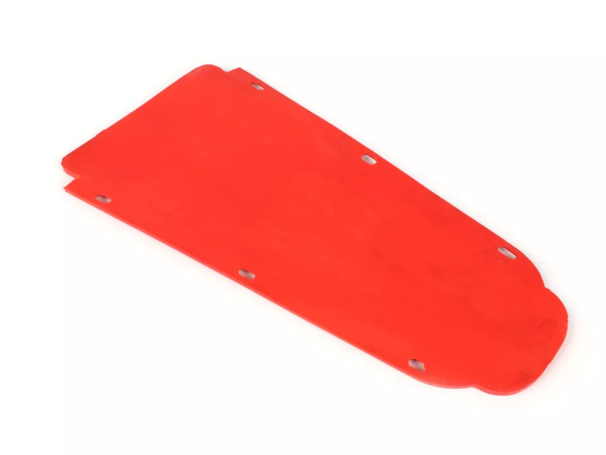 Tapis poutre central -IMPORT- Vespa V50, PV125, ET3 - rouge