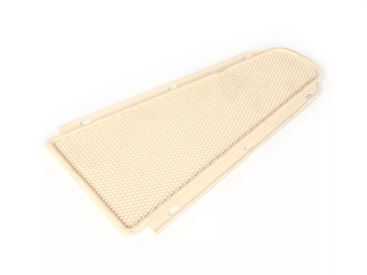 Tapis poutre central -IMPORT- Vespa V50, PV125, ET3 - blanc crème
