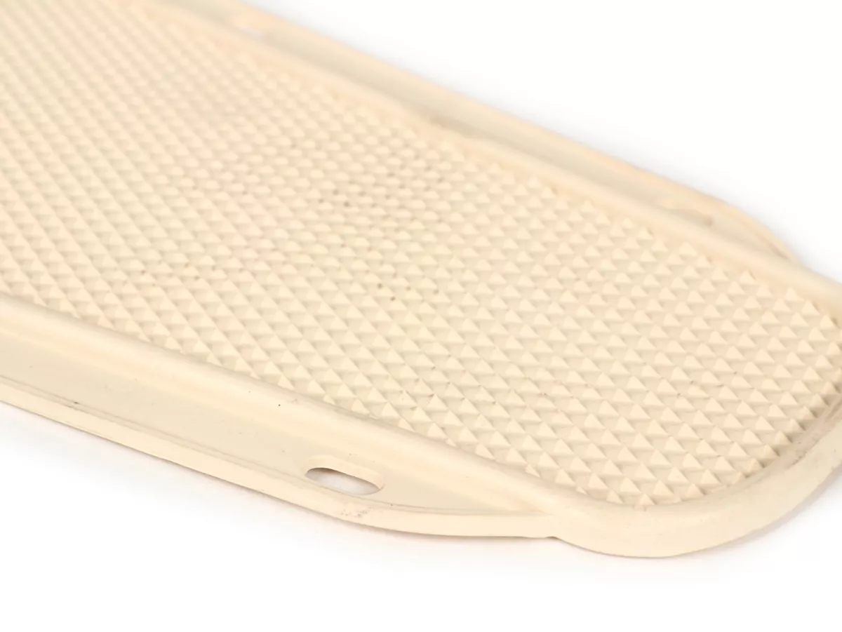 Tapis poutre central -IMPORT- Vespa V50, PV125, ET3 - blanc crème