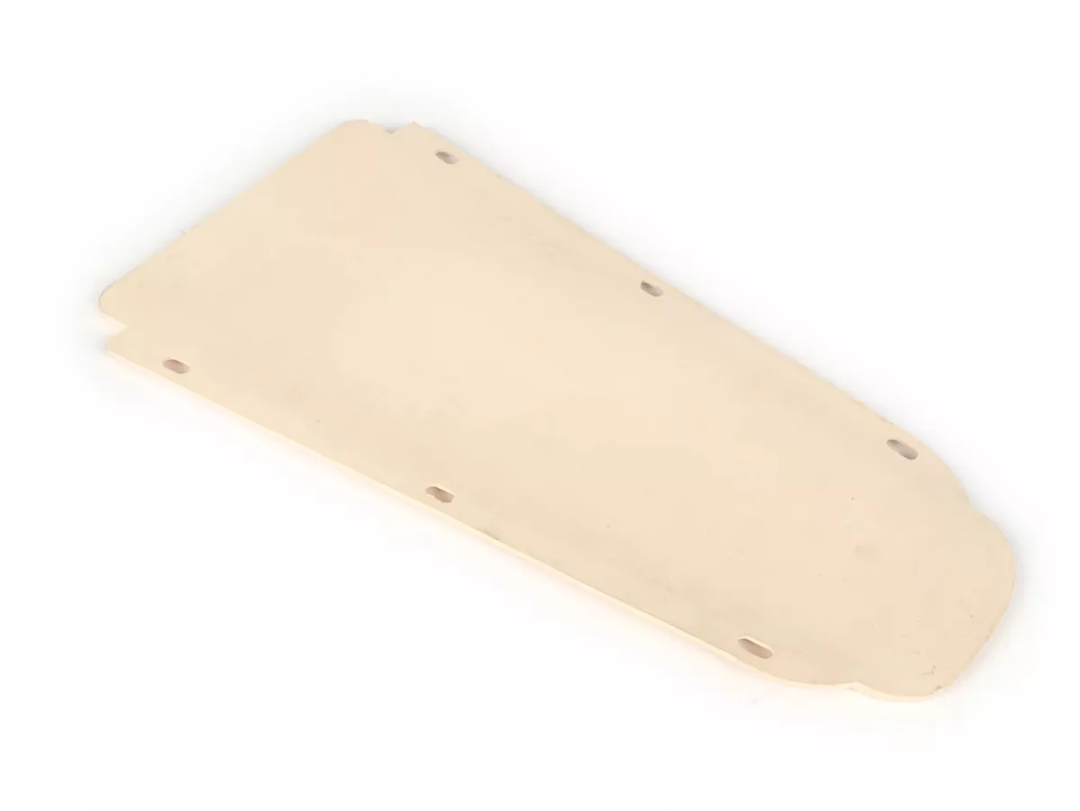 Tapis poutre central -IMPORT- Vespa V50, PV125, ET3 - blanc crème