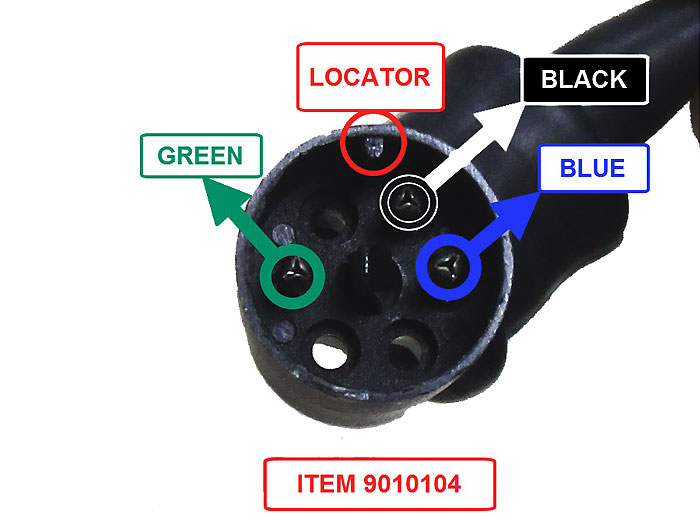 Ignition -PIAGGIO stator- Vespa PK XL, Ape 50 - 5 coils, 6-cable (round plug with 3-pin) - for vehicles without battery