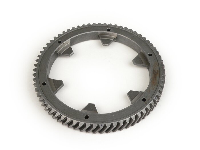 Ruota primaria -QUALITÀ OEM- Vespa VNC1 (dal n. 11001), GT125 (VNL2T), GTR125 (VNL2T), TS125 (VNL3T), GL150 (VLA1T), VBC, Sprint150 (VLB1T), GS160 / GS4 (VSB1T), SS180 (VSC1T), Rally180 (VSD1T) - 67 denti
