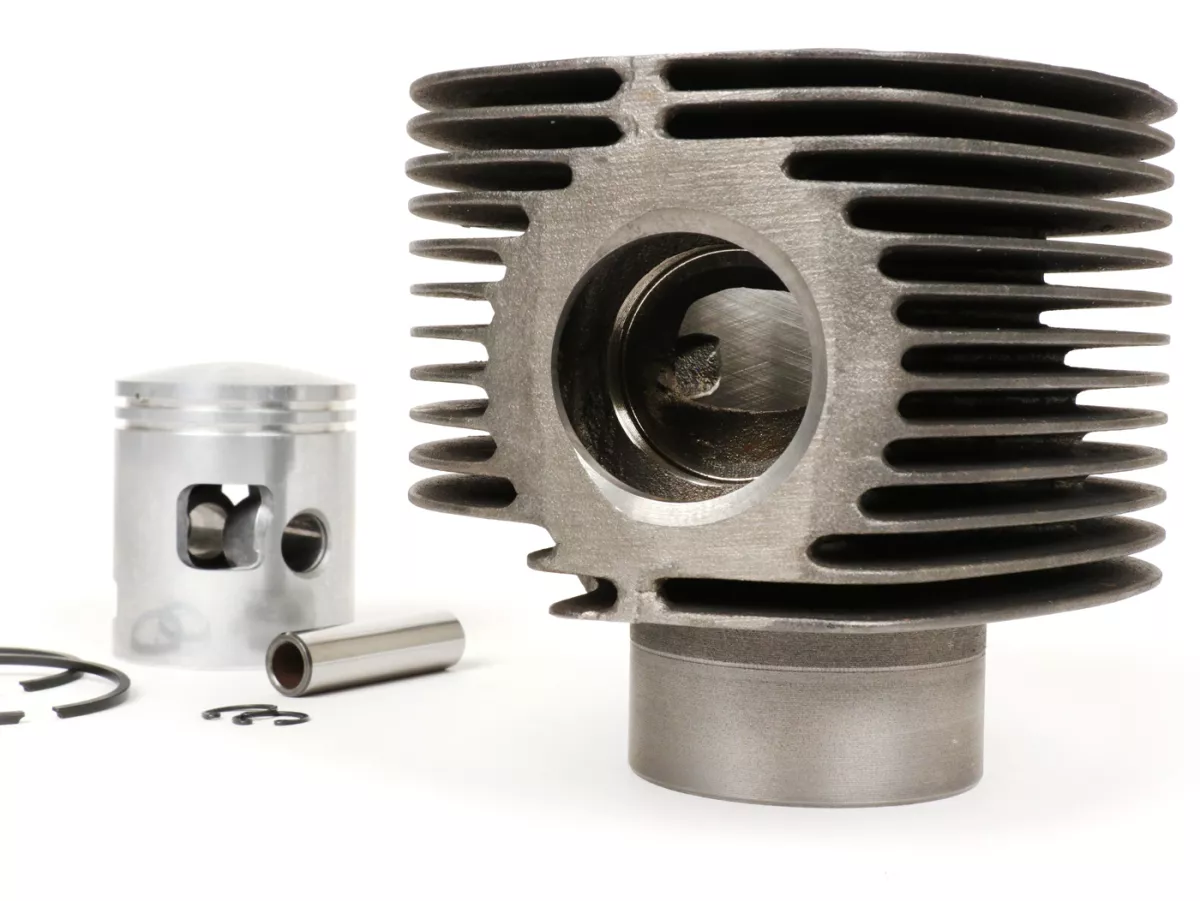 Silinder -PIAGGIO 200 ccm 12hp- Vespa Rally 200 (VSE1T), P200E (VSX1T), PX200, PX200E, PX200E Elestart, PX200E GS, Cosa 200 (VDR1T, VSR1T), Motovespa 200DS, 200DN, TX200, 200 Iris, CLX200 Cosa