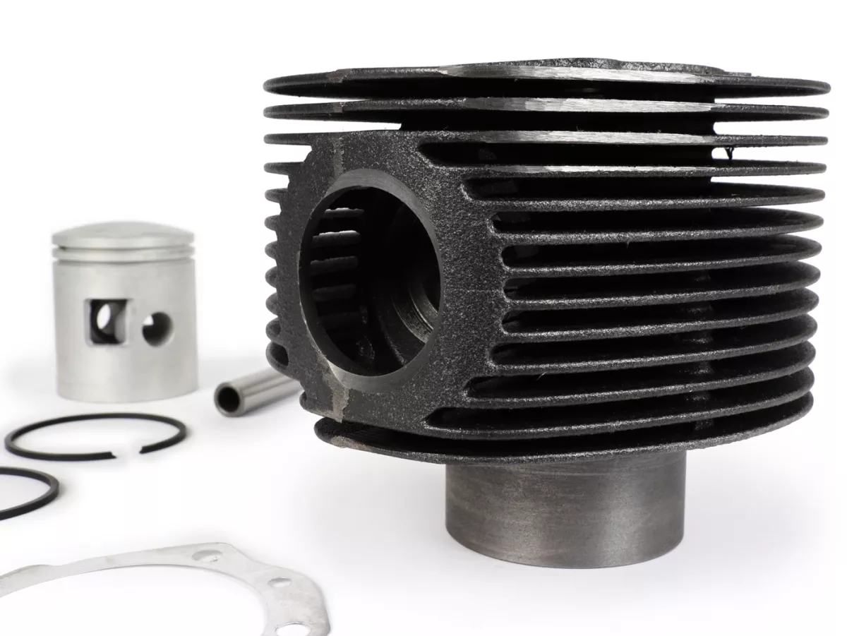 Cilindro -BGM ORIGINALE 200 ccm 12hp- Vespa Rally 200 (VSE1T), P200E (VSX1T), PX200, PX200E, PX200E Elestart, PX200E GS, Cosa 200 (VDR1T, VSR1T), Motovespa 200DS, 200DN, TX200, 200 Iris, CLX200 Cosa