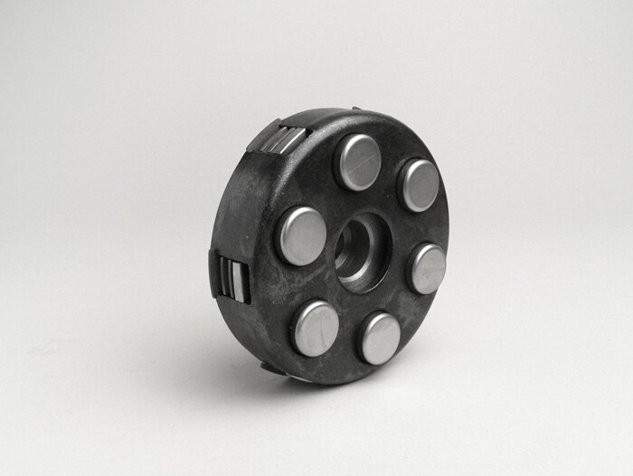 Koppling -CIF- typ 6-fjädrar (Ø108 mm, PX80, PX125, PX150)- 3 skivor - 22 tänder