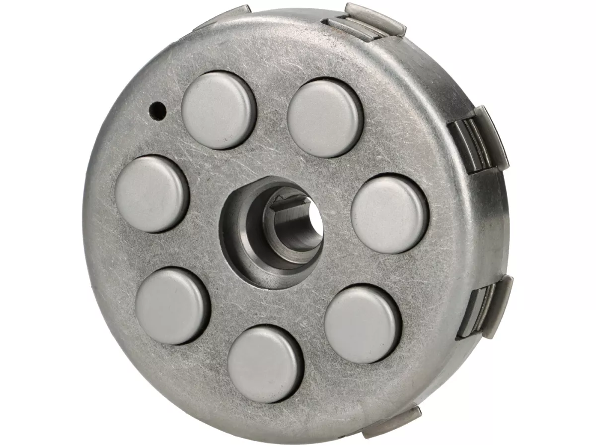 Embrayage -CIF- type 7 ressorts (Ø=115mm) - pour pignon élastique d’origine de 65 dents (dents hélicoïdales) - 3 disques d’embrayage garnis - 23 dents
