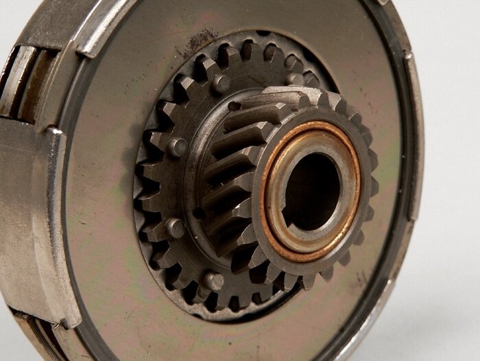 Clutch -VESPA type 6 springs (Ø=108mm, PX80, PX125, PX150)- 3 friction plates - 20 tooth