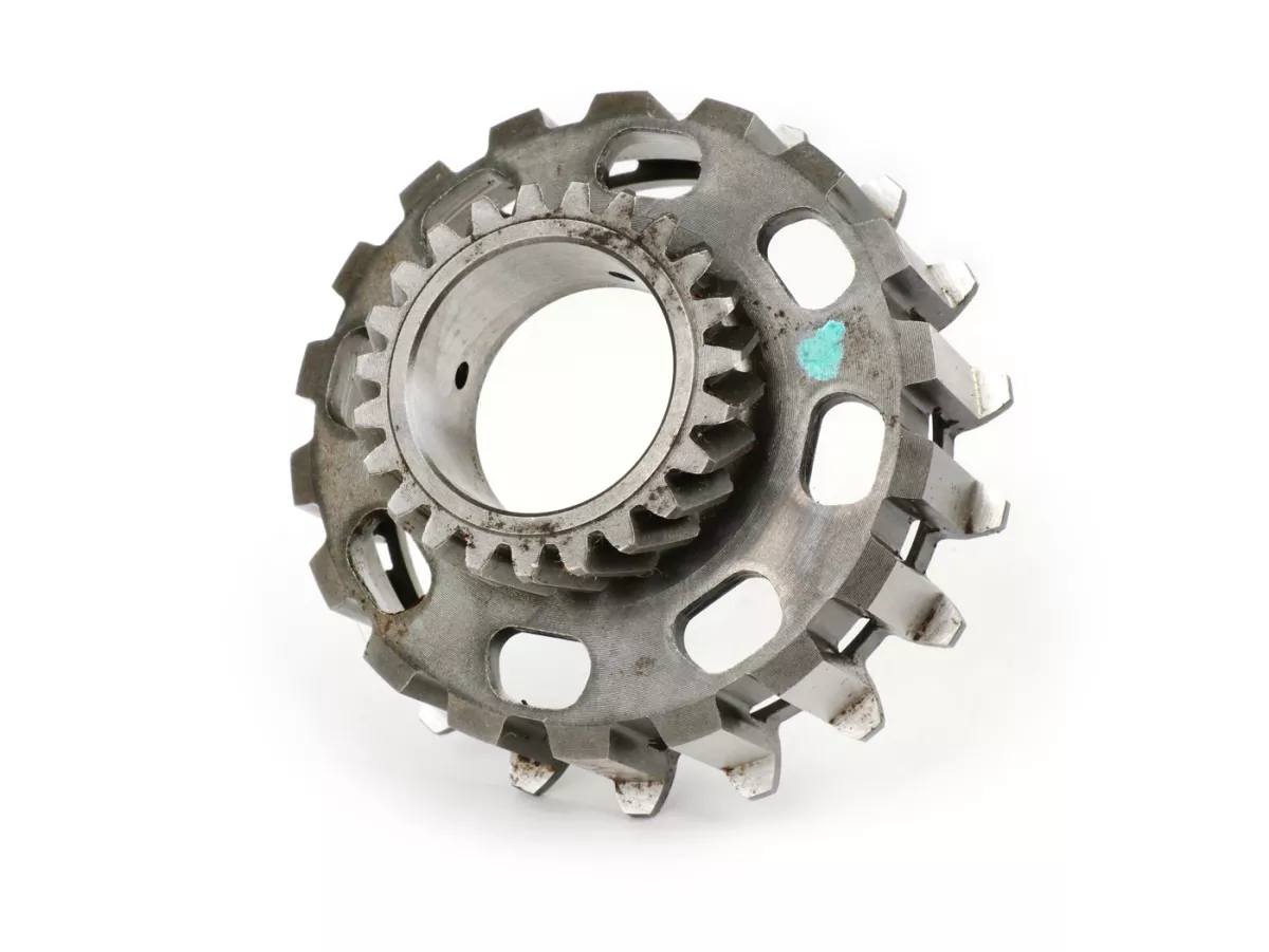 Clutch sprocket -PIAGGIO- Vespa Cosa2, PX (1995-) -  (for 64/65 tooth primary gear, helical) - 23 tooth