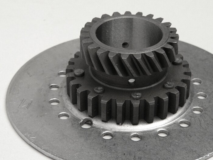 Clutch sprocket -OEM QUALITY, Vespa type 7 springs for genuine primary gear (helical) 65 tooth - 23 tooth (originally used for Rally200, PX200)