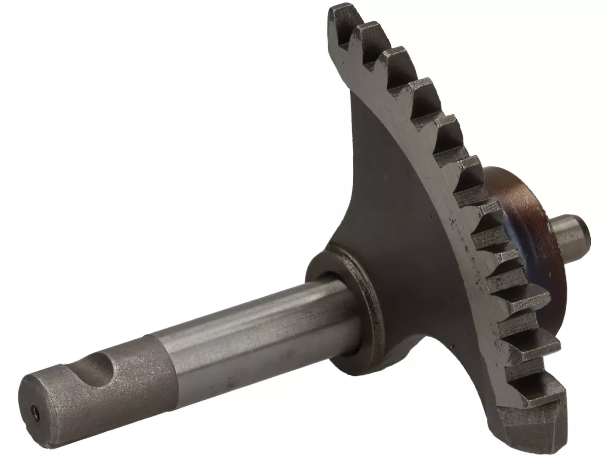 Kickstart shaft -OEM QUALITY- Vespa PX, Cosa - 11 teeth