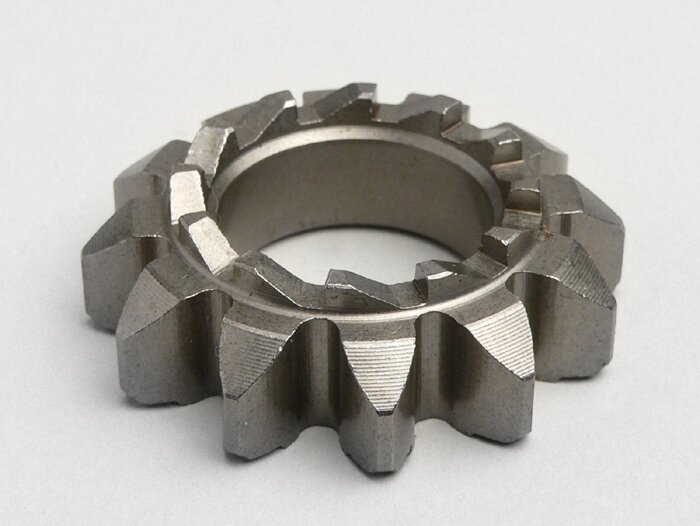 Pignon démarreur -QUALITÉ OEM- Vespa P 125X (-146313), P 150X/E (-264564), Sprint150 (VLB1T), GT125 (VNL2T), GTR125 (VNL2T), GL150 (VLA1T), GS160 / GS4 (VSB1T), SS180 (VSC1T) - 12/12 dents, Ø=21,8mm