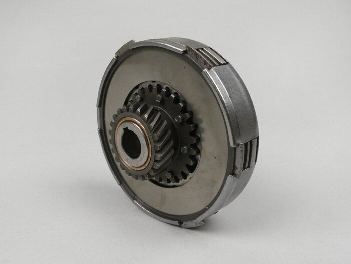 Clutch -VESPA type 6 springs (Ø=108mm, PX80, PX125, PX150)- 4 friction plates - 22 tooth