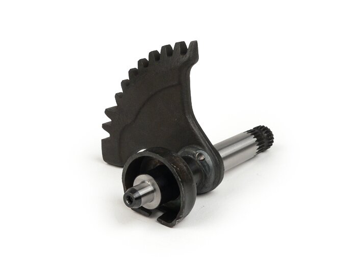 Eje Kickstarter - CALIDAD OEM - Vespa VNA, VNB, VBA, VBB - 11 dientes - dentado redondo