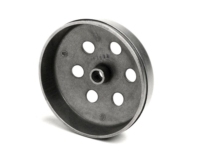 Campana frizione -QUALITÀ OEM- Piaggio/Gilera 50-100 ccm (2 tempi, 4 tempi), Peugeot 50 ccm, Honda 50 ccm, Kymco 50 ccm, SYM 50 ccm, GY6 (4 tempi) 50ccm Ø=107mm