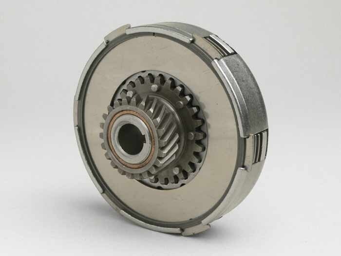 Clutch -VESPA type 6 springs (Ø=108mm, VNB4, VNB5, VNB6, GT125, GTR125, Super, TS125, VBB2T, GL125, GL150, Sprint125, Sprint 150, Super125, Super150)- 4 friction plates - 22 tooth (type Sprint)