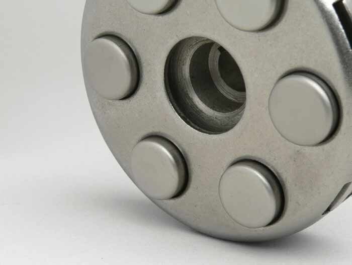 Clutch -VESPA type 6 springs (Ø=108mm, VNB4, VNB5, VNB6, GT125, GTR125, Super, TS125, VBB2T, GL125, GL150, Sprint125, Sprint 150, Super125, Super150)- 4 friction plates - 22 tooth (type Sprint)