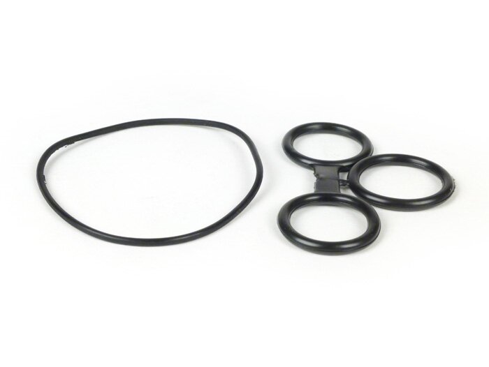 Set O-ring 4 bagian penutup debu tromol rem belakang/mesin -PIAGGIO- Vespa PX, T5 125cc, Rally, Sprint, TS125, GT125, GTR125, SuperL2T)