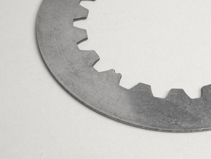 Clutch steel plate -PIAGGIO Cosa2- Vespa Cosa2, PX (1995-), position 2, with groove - 1.5mm - (discs needed: 1pc)