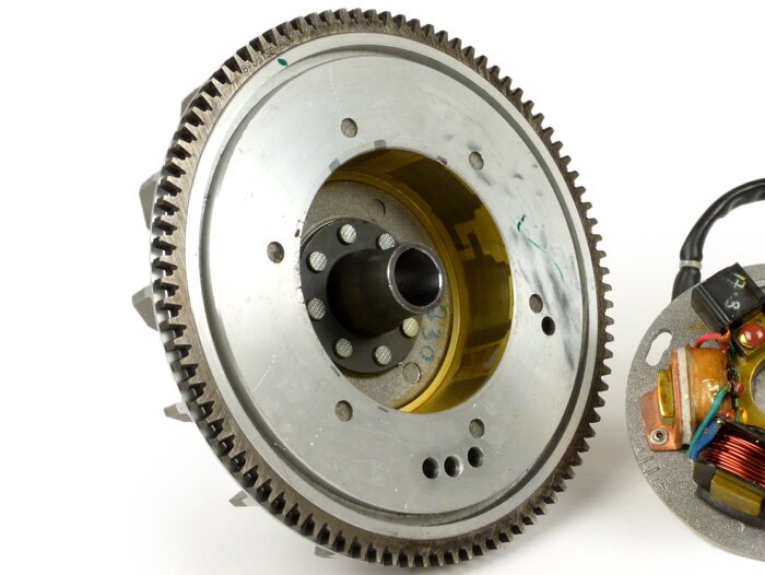 Ignition complete (base plate + rotor) -AEL- Vespa PX EFL Elestart (1984-2011) - 2400g