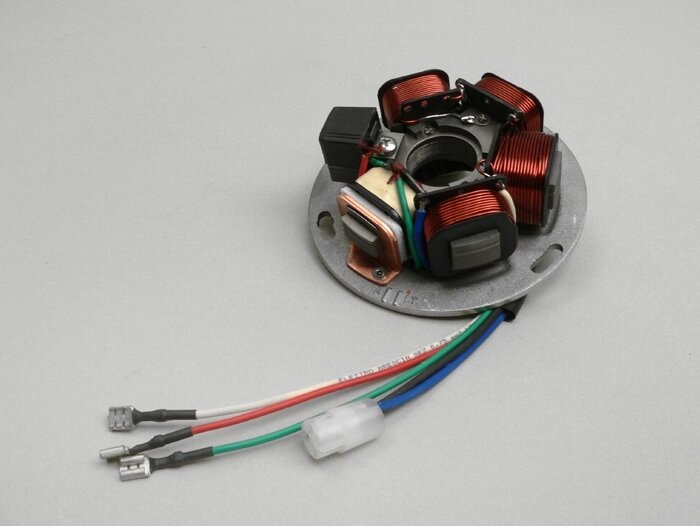 Ignition -PIAGGIO stator- Vespa PX EFL (without battery 1984-2011), PX EFL Elestart (with battery 1998-2011), Cosa - 5 wire