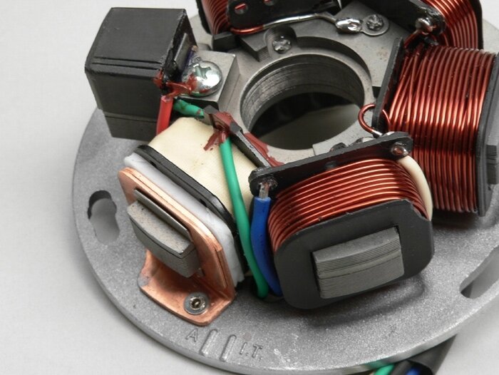 Ignition -PIAGGIO stator- Vespa PX EFL (without battery 1984-2011), PX EFL Elestart (with battery 1998-2011), Cosa - 5 wire