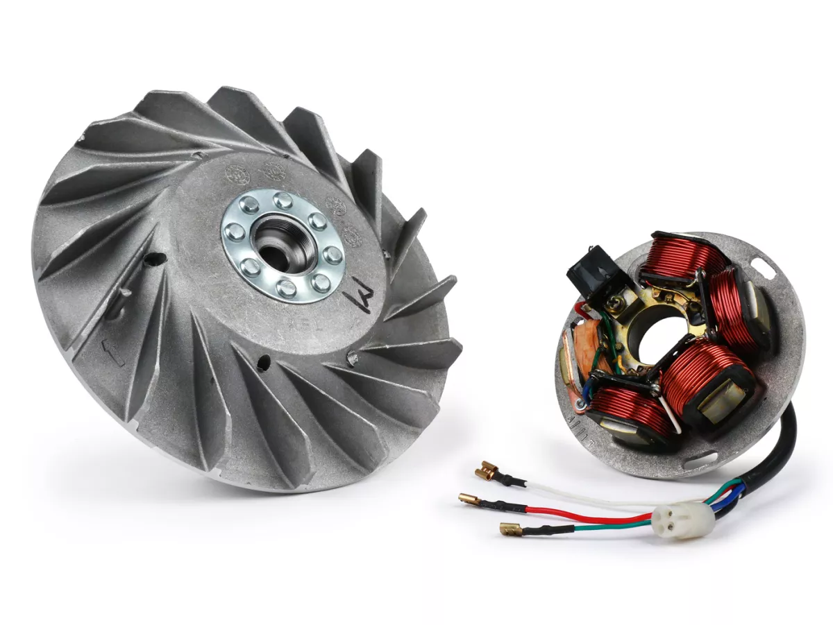 Encendido completo (placa base + rueda polar) -AEL- Vespa PX Lusso (1984-2011) - 2400g