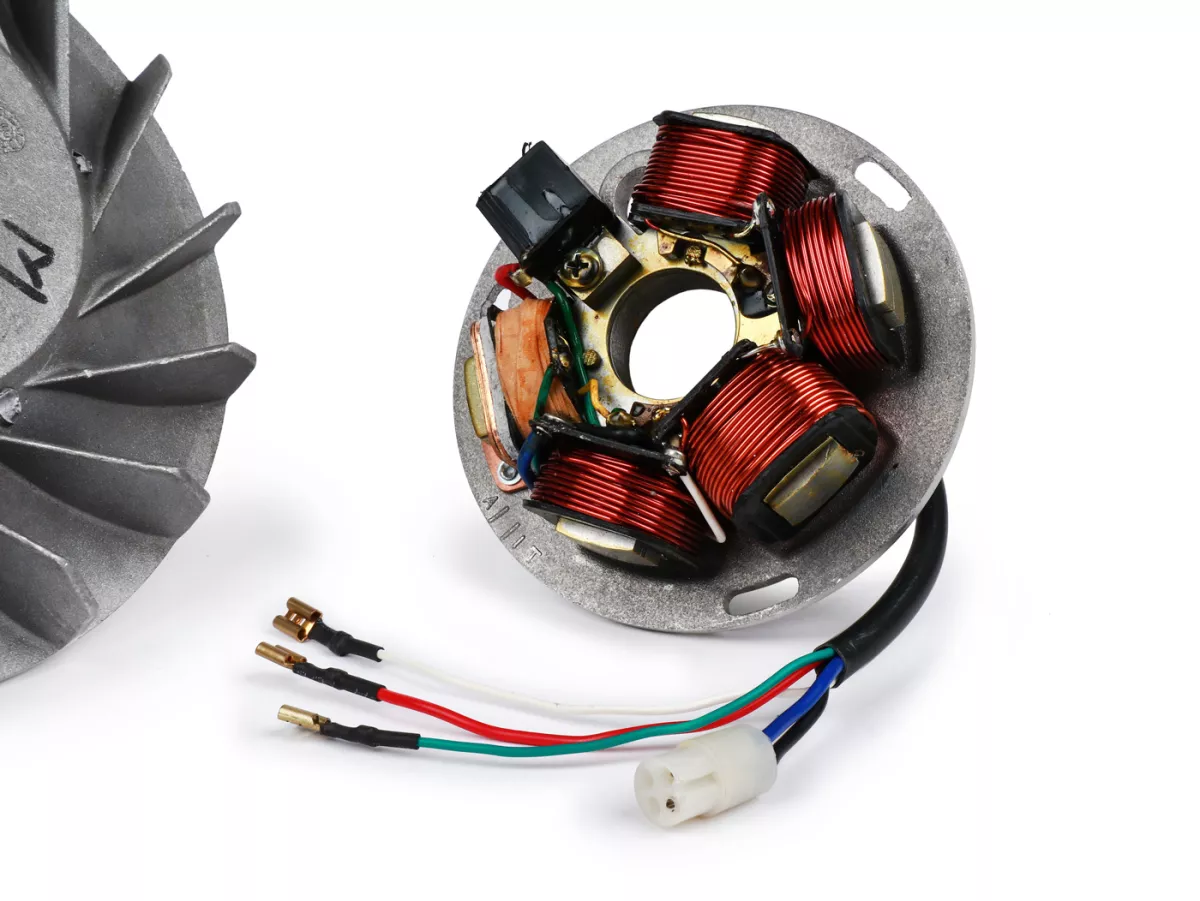 Encendido completo (placa base + rueda polar) -AEL- Vespa PX Lusso (1984-2011) - 2400g