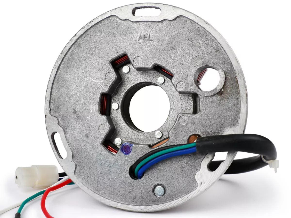 Encendido completo (placa base + rueda polar) -AEL- Vespa PX Lusso (1984-2011) - 2400g