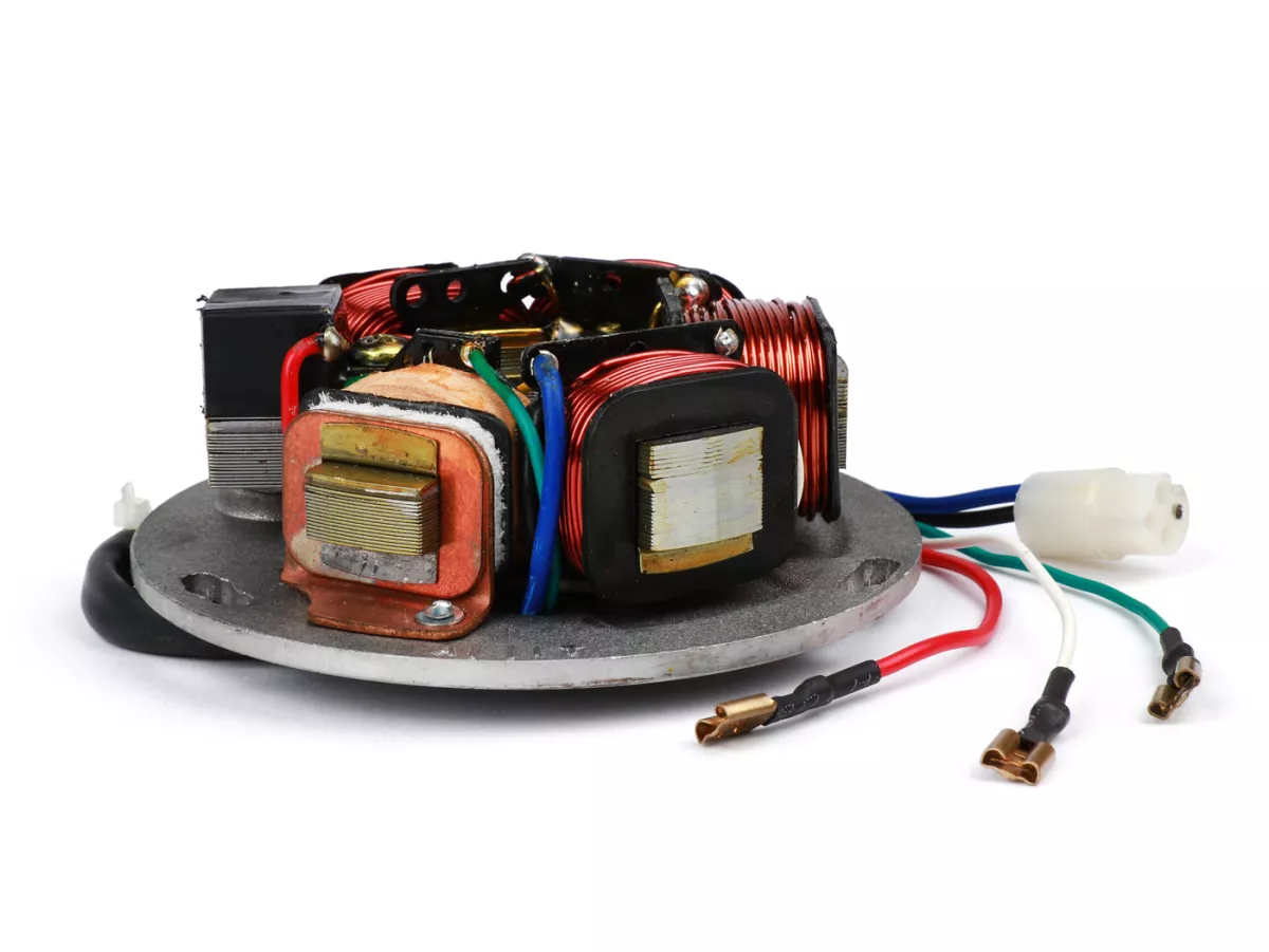 Encendido completo (placa base + rueda polar) -AEL- Vespa PX Lusso (1984-2011) - 2400g