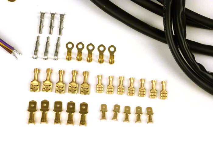 Set kabel harness konversi (termasuk saklar lampu) -BGM PRO, Konversi AC Vespa ke pengapian elektronik- Vespa Smallframe V50 Special
