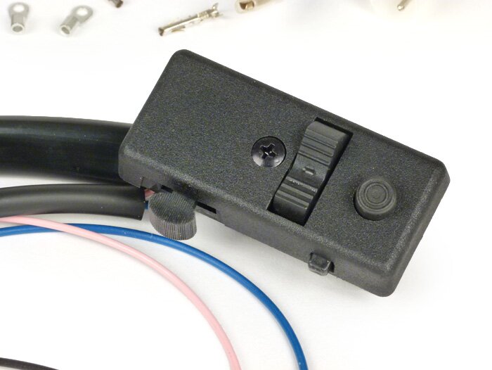Conversie kabelboom set (incl. lichtschakelaar) -BGM PRO, Vespa AC Conversie naar elektronische ontsteking (Vespatronic) - Vespa Smallframe V50 Speciaal