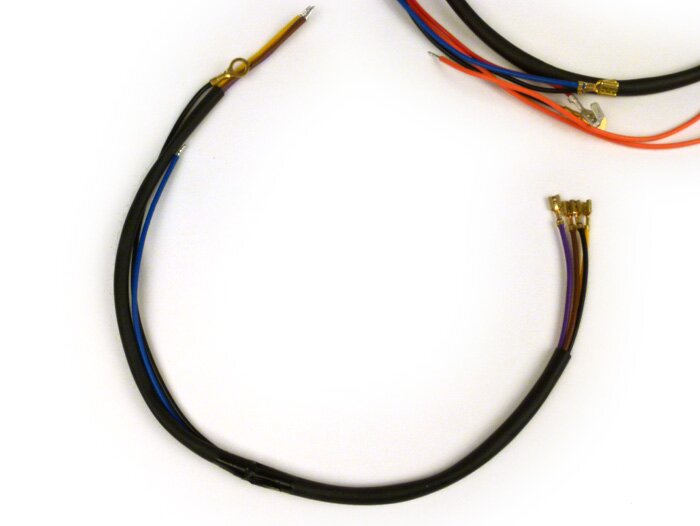 Conversión de mazo de cables (sin interruptor de luz) -BGM PRO, Conversión de Vespa AC a encendido electrónico - Vespa Smallframe V50, 50N, PV125, ET3, Vespa Largeframe Sprint, Rally, TS, GT, GTR, GL, Super, GS160, SS180, VNA, VNB, VBA, VBB