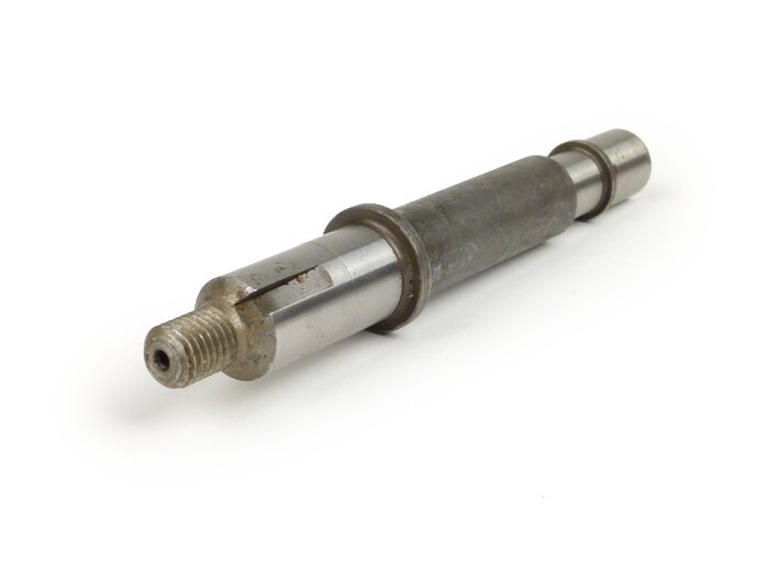 Gear cluster shaftFA ITALIA- Vespa PX125, PX150, PX200, Cosa, T5 125cc - bearing seat: Ø=15mm, bushing: Ø=13mm, length: 121mm