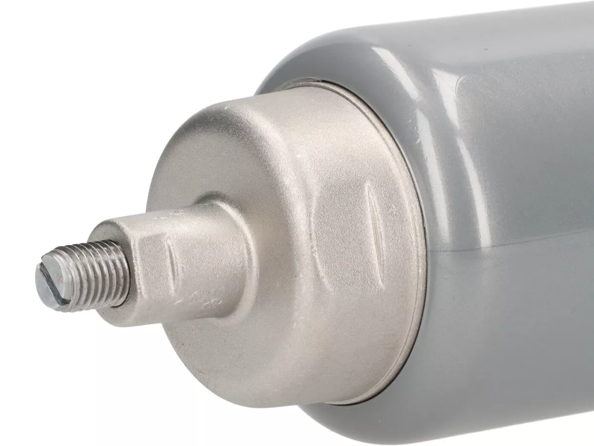 Shock absorber front -OEM QUALITY, 255mm-Vespa PX80, PX125, PX150, PX200, T5 125cc - Grau