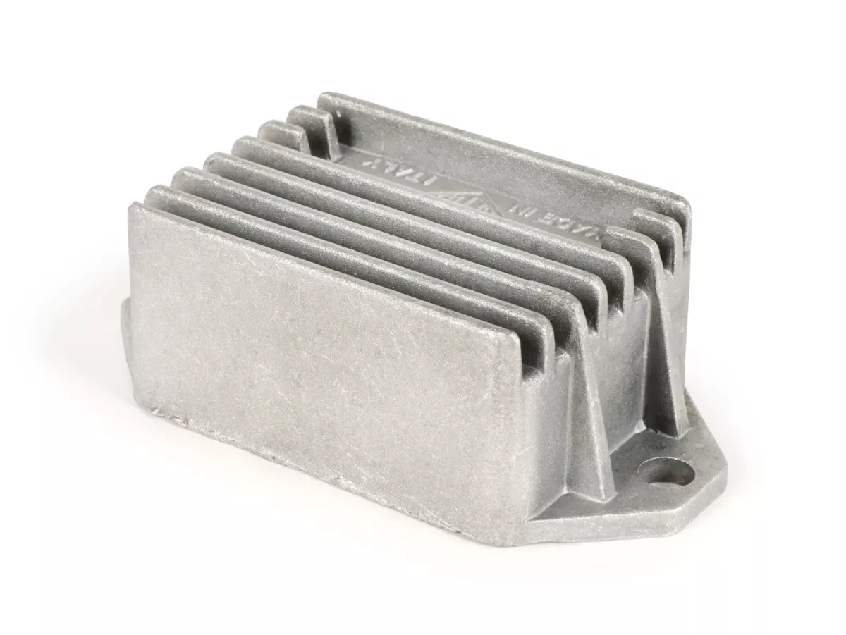 Regulador de tensión -4 polos 12V 20A (G-G-G-tierra)- Vespa Cosa (sin batería), PK XL2